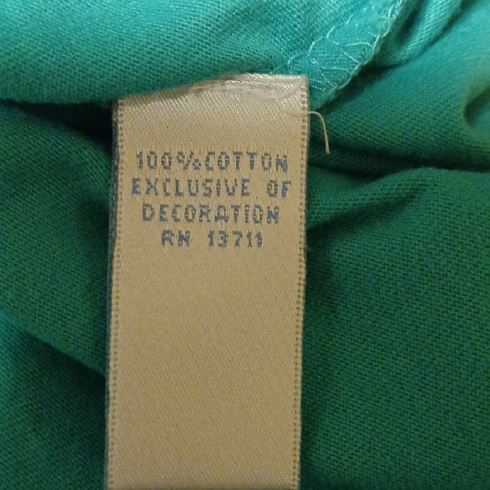 Erika Taylor Intimates Green Embroidered Short Sleeve Nightgown. - Picture 6 of 7
